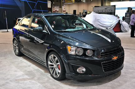 Обвес аэродинамический Aveo T300 Авео Т300 седан