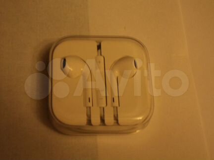 Наушники новые Apple EarPods