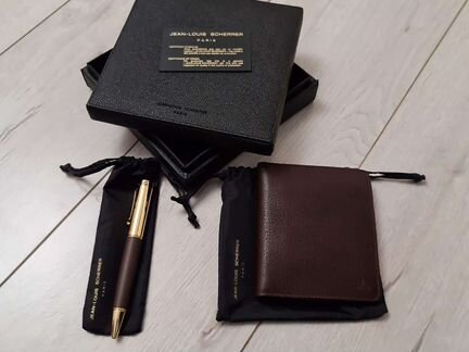 Jean louis scherrer набор портмоне + ручка
