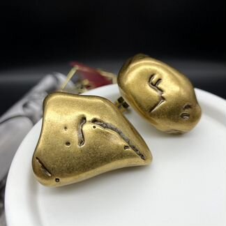 Серьги Balenciaga 4 см