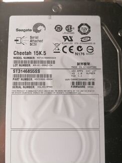 Жесткий диск Seagate HDD 146.8 Gb SAS ST3146855SS