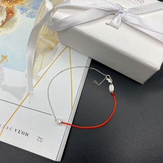 Красная нить браслет Cartier