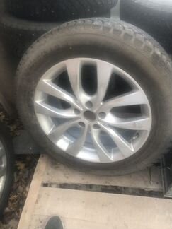 Оригинальные диски Mazda CX 5 R18 с резиной Contin