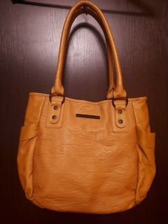 Оригинальная сумка Vans горчичного цвета