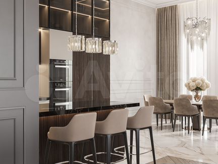 2-к квартира, 113.7 м², 8/17 эт.