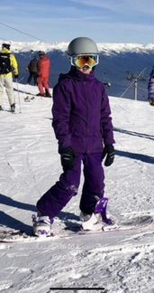 Burton сноуборд куртка и комбинезон детский xs