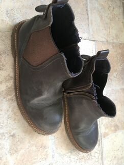 Осенние сапожки Zara. 32 размер. Кожа
