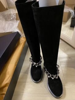 Сапоги замшевые Le Silla 35,5