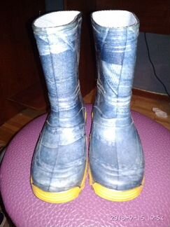 Сапоги резиновые, размер 27