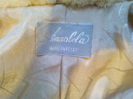 Шуба норковая белая