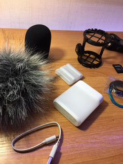 Микрофон-рекордер Zoom H1n + петличка FiFine больш