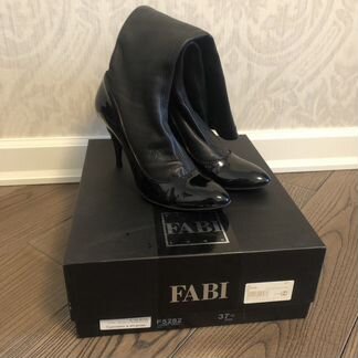 Сапоги кожаные Fabi