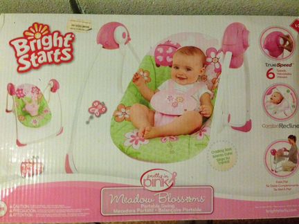 Качели-шезлонг Bright Starts