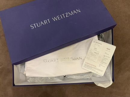 Stuart Weitzman ботфорты (замша)