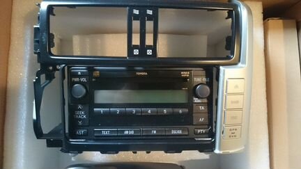 Магнитола штатная для prado 150 оригинал новая