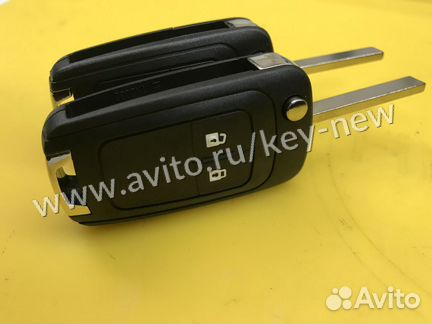 Ключ зажигания Chevrolet Cruz на две кнопки