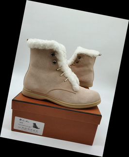 Ботинки с мехом Loro Piana