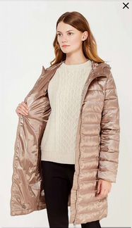 Lui jo пуховик куртка с капюшоном