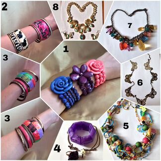 Аксессуары. Бижутерия. Украшения. Бусы. Браслеты