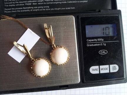 Коралл золото серьги авторская работа