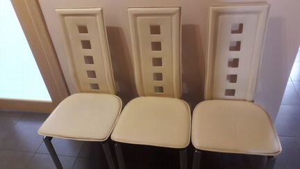 Стулья кожа