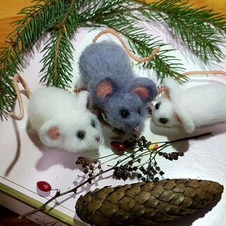 Мышки- брошки