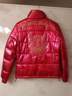 Кожаная женская куртка