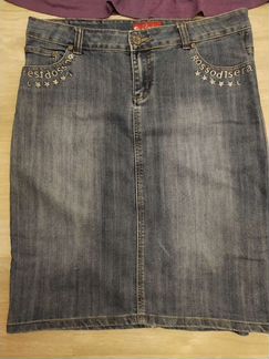 Юбка джинсовая,Кофта,футболка новая р.52-54