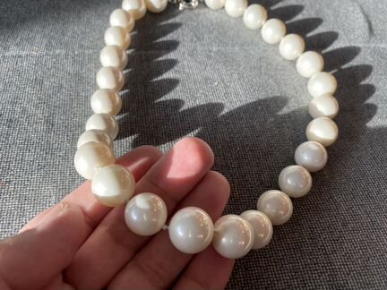 Бусы искусственный жемчуг. Ожирелье
