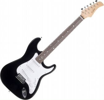 Электрогитара Fabio ST-100 BK Ashton Stratocaster