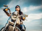 Мотоцикл Harley-Davidson для фотосъемки