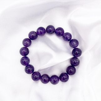 Браслет ручной работы из аметиста UNUbijou