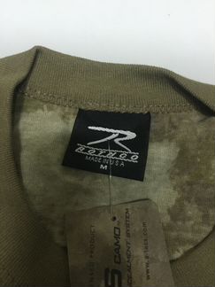 Футболка камуфлированная Rothco Atacs