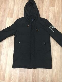 Пуховик новый черный