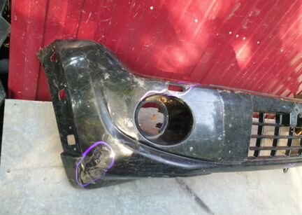 Mitsubishi Pajero 4 бампер передний Митсубиси IV