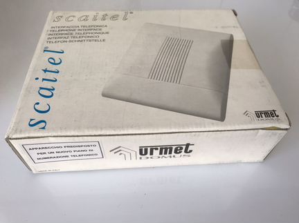 Urmet телефонный интерфейс