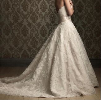 Платье свадебное новое М с подъюбником