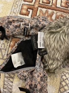 Комплект шапка и варежки