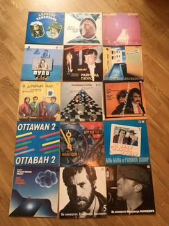 Виниловые пластинки хиты 80х