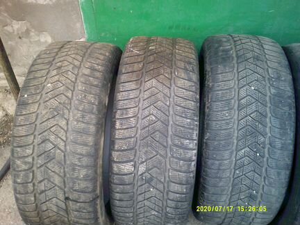 255х45х20 - 3 шины Pirelli Scorpion winter зима