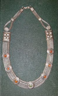 Колье Старое серебро Сирия 100 гр