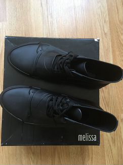 Резиновые полусапожки melissa