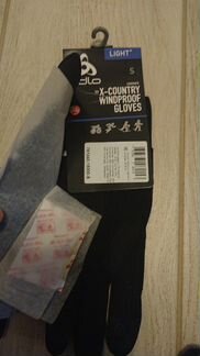 Перчатки odlo X-country windproof Light (S), (M)