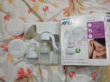 Молокоотсос ручной, ниблер, стеклянная бутылка Nuk