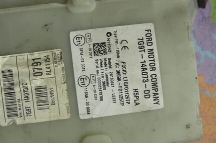 7G9T-14A073-DD BCM Ford с привязкой 7G9T14A073DD
