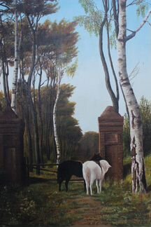 Картина холст/масло 