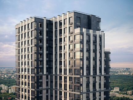 2-к квартира, 49.3 м², 25/26 эт.