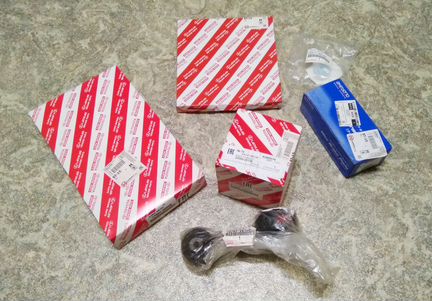 Toyota highlander оригинальный комплект для то