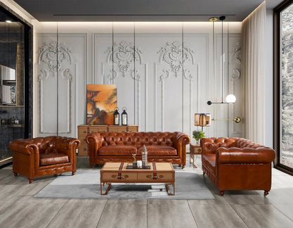 Двухместный диван лофт