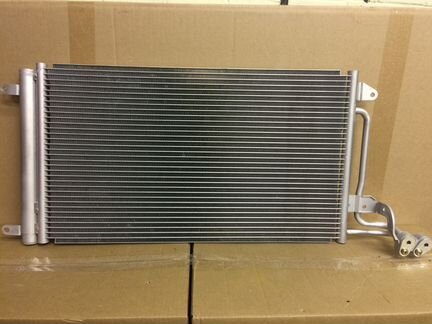Радиатор двс рест+дорест vw polo sedan